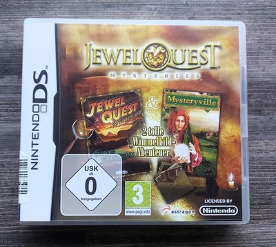 Nintendo DS Jewel Quest Mysteries & Mysteryville 2 tolle Wimmelbild Abenteuer DE
