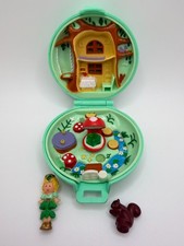 1992 Bluebird Polly Pocket - Jeweled Forest Woodland Realm - Complete