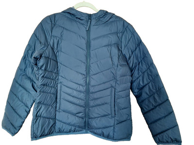 Damen Steppjacke  von Jacke Tom Tailor  Größe L, Blau / Türkis