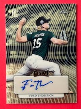 2023 Leaf Metal Perfect Game National Showcase 🔥 FORD THOMPSON RC Auto 1/1 🔥