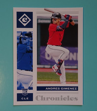2021 Panini Chronicles - Andres Gimenez #19 rookie card - now Blue Jays!. rookie card picture