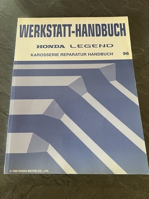 Werkstatt handbuch Reparaturanleitung HONDA LEGEND KAROSSERIE REPARATUR 96 1996