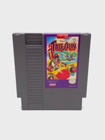 TaleSpin Nintendo NES USA + poster