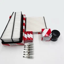 Cabin Engine & Oil Filter Gasket Spark Plugs For Toyota Fj Cruiser Tune Up Kit