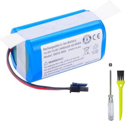 New Replacement Battery for Coredy G800 G850 R750 2200pa Kyvol Cybovac E20 E30