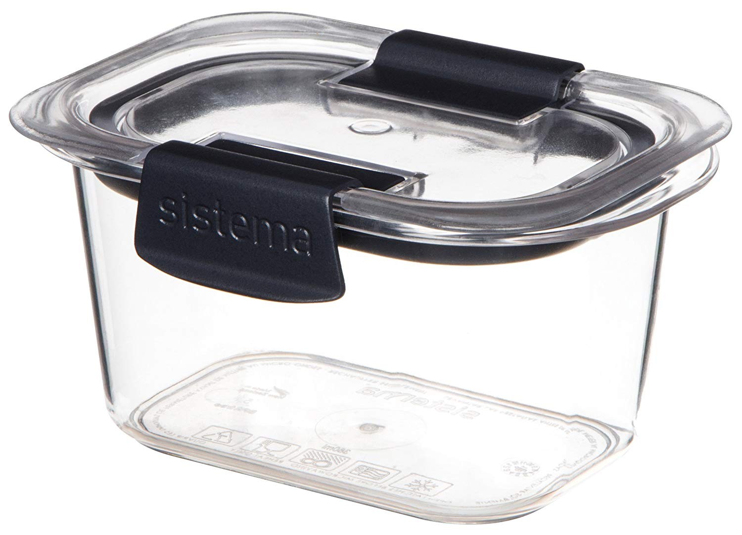 B&Q -  Brilliance Small Rectangle Container 380Ml With LidBpa-Free Plastic - Image 2
