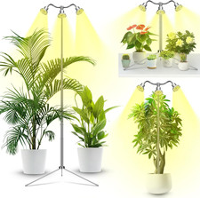 Full Spectrum Grow Lights for Indoor Plants 15-62 Inches Height Adjustable Alumi