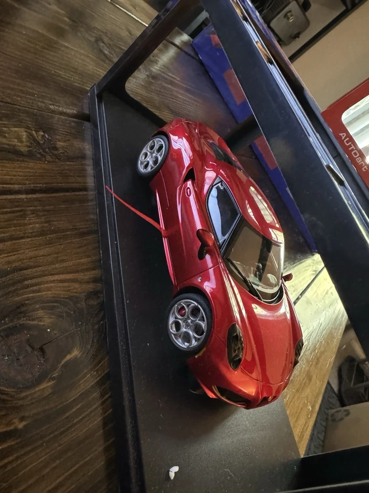 AUTOart ALFA ROMEO 4C SPIDER 1/18 MODELO COCHE COMPETICIÓN ROJO 70142 Foto 4 de 4