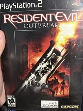 PS2 CIB Sony Resident Evil: Outbreak Playstation 2 Vintage Video Game Horror Vtg