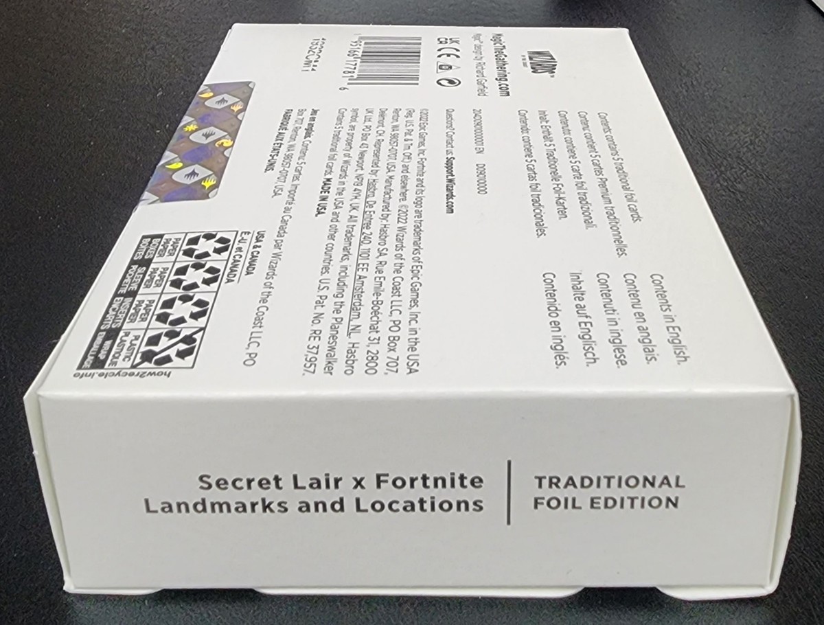 Magic: MTG Secret Lair x Fortnite: Landmarks and Locations