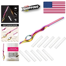 Multi-Use Metal Hair Razor & Comb Set 11 Pieces for Women's, Men's, Wigs & Pets