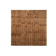 Forest 6ftx3/4/5/6ft Closeboard Fence Panel Pack Brown Pressure Treated Free Del