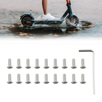 18pcs Electric Scooter Bottom Cover Steel Screws Fit For NINEBOT for Max G30