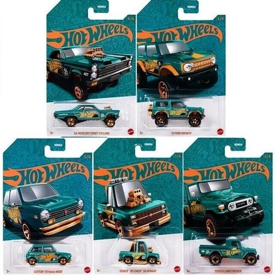 2024 Hot Wheels 56th Anniversary Pearl & Chrome Set 5 Cars 1:64 Diecast Mix 2