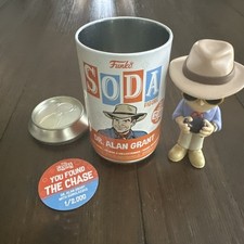 Funko Soda Jurassic Park - Dr. Alan Grant With Sunglasses Chase LE 2000