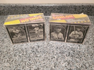 1991 The Sporting News Conlon Collection two (2) boxes NEW Factory Sealed