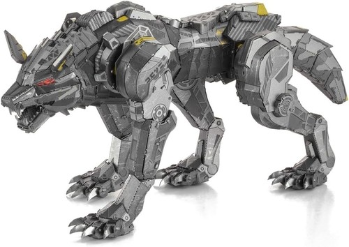 Metal Earth Premium 2.5 sheet Cyber Wolf Model Kit + Tweezer 20209 - Picture 3 of 4