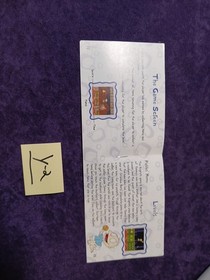 The Rugrats Movie GameBoy Color Manual/ GBC Game boy Color Nintendo