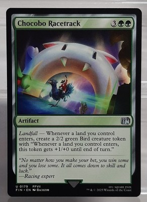 Magic - Chocobo Racetrack - Uncommon/Artefakt - MTG: Final Fantasy - EN/NM