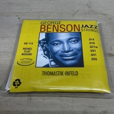 Thomastik Infeld GB114 George Benson Flat Wound Guitar Strings gauges 14-55