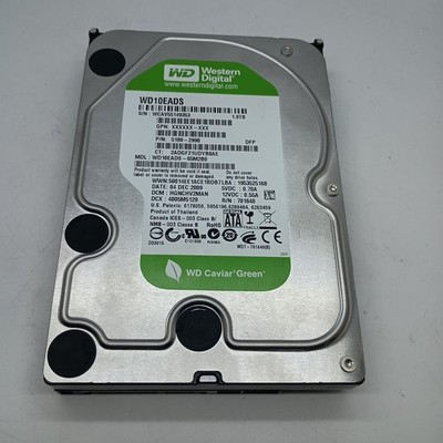 Western Digital Green 1000GB Internal 5400RPM 3.5'' WD10EADS-65M2B0 HDD