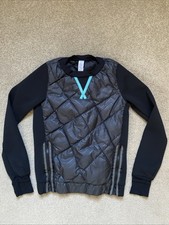 Girls Ivivva Size 10 Black Practice Makes Perfect Crewneck Jacket/Pullover