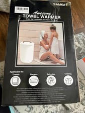 NIB Luxury Bucket Towel Warmer Large Portable Spa Bathroom Blanket Heater NEW