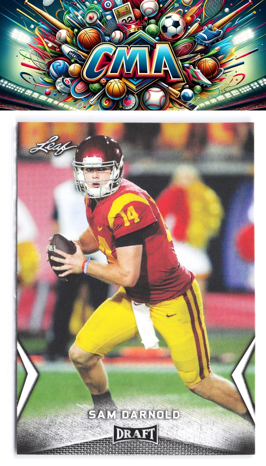 2018 Leaf Draft #54 Sam Darnold