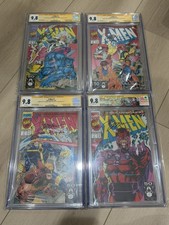 X-Men #1 CGC 9.8 Signed Jim Lee Chris Claremont Scott Williams Set Of 4