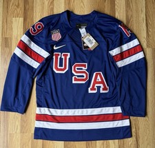Authentic Nike USA 2026 Olympics Hockey Jersey Men's Matthew Tkachuk Size Medium