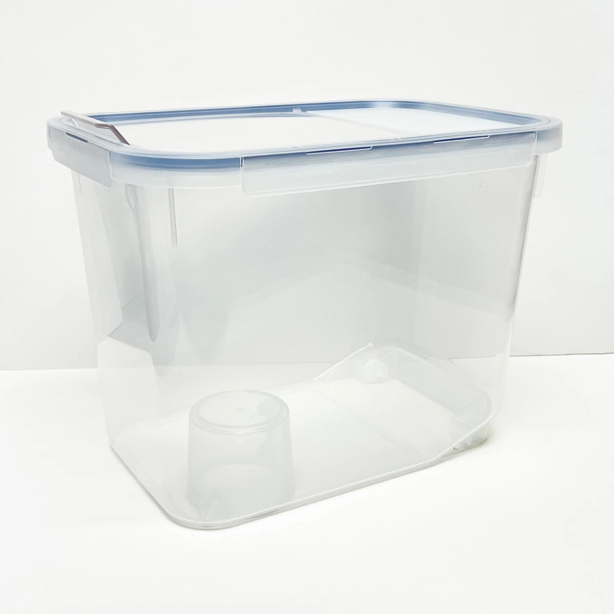 Lock&Lock Contenitore Ermetico Rotondo 430ml – Salvafreschezza Per Alimenti, Trasparente
