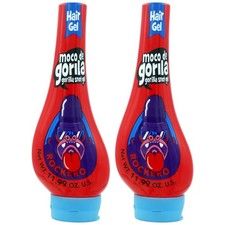 Moco De Gorila Rockero - Gorilla Snot Hair Gel Red 11.99oz 340g Pack of 2