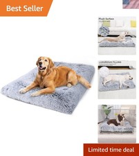 Machine Washable XL Dog Bed - Soft, Portable Pet Mat for Indoor Outdoor Use