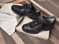 Hogan interactive uomo 8.5 Nere In Pelle E Scamosciate