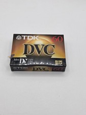 TDK DVM60ME Mini DV Digital Video Cassette 60 Min Recordable