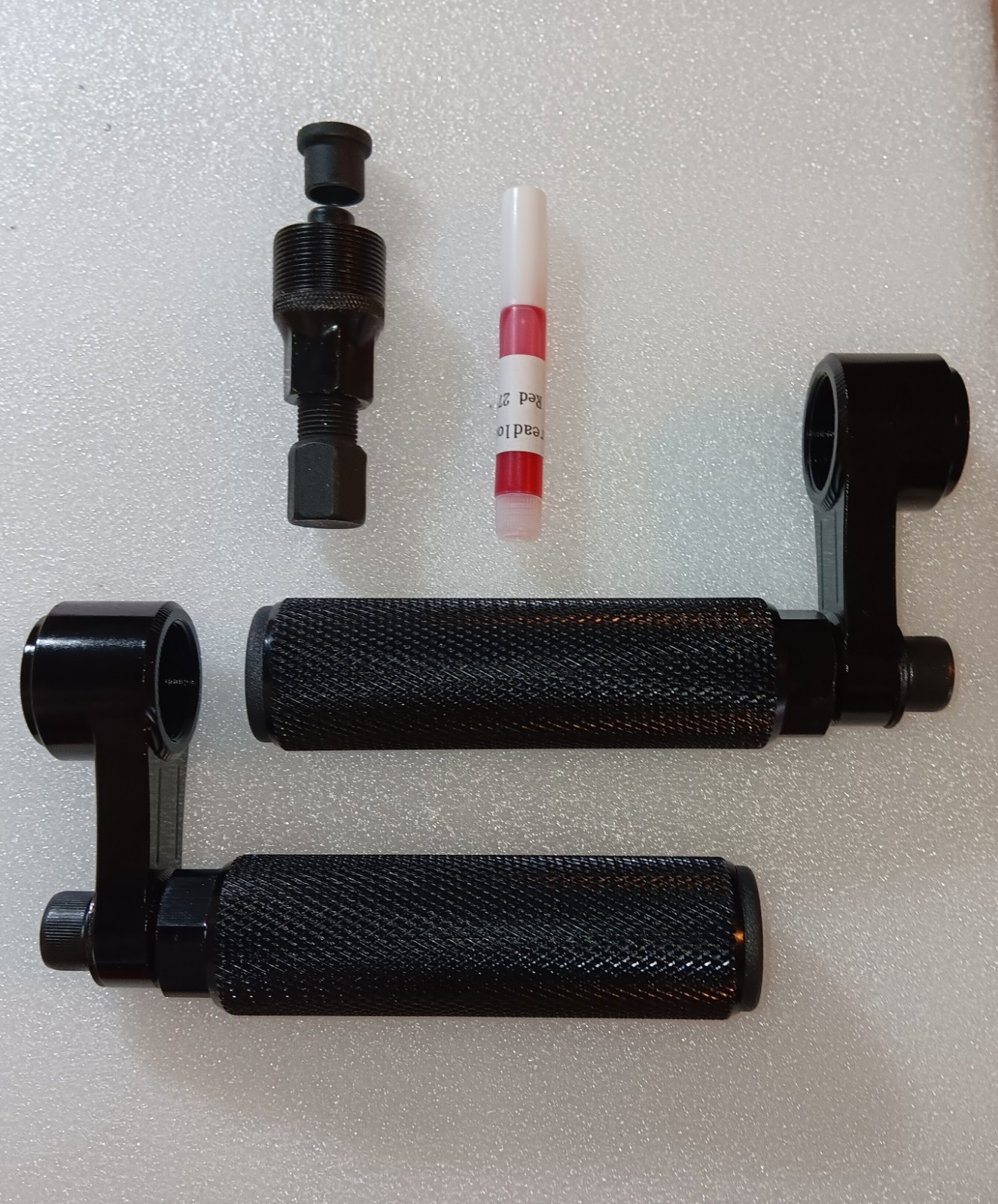 Electric Bike Conversation Pedals to Motorcycle Footpegs  thumbnail 2