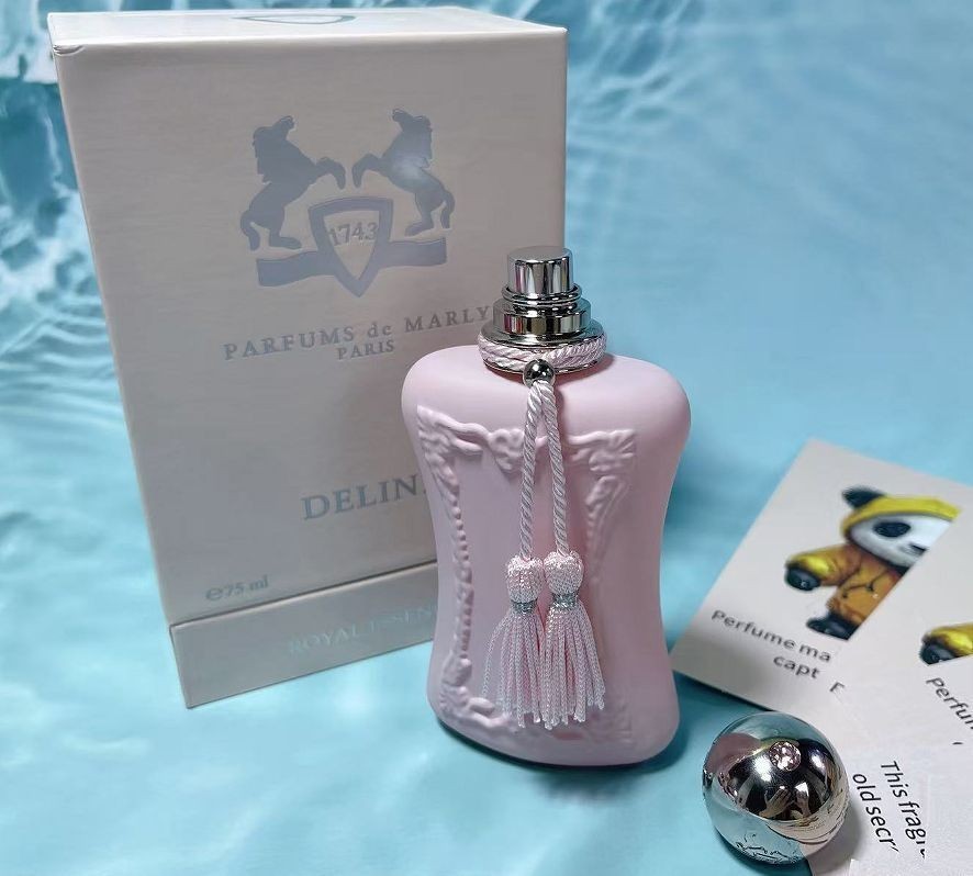 Delina 75ml 2.5oz Floral Lychee Rose Perfume For Women New Sealed