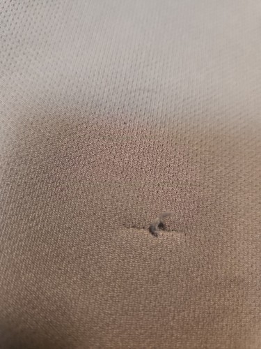 Polo da golf uomo Nike Dri Fit grigio medio strappi - Foto 5 di 9