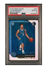 2018 PANINI HOOPS JALEN BRUNSON ARTIST PROOF #05/25 PSA 10 ROOKIE KNICKS MAVS
