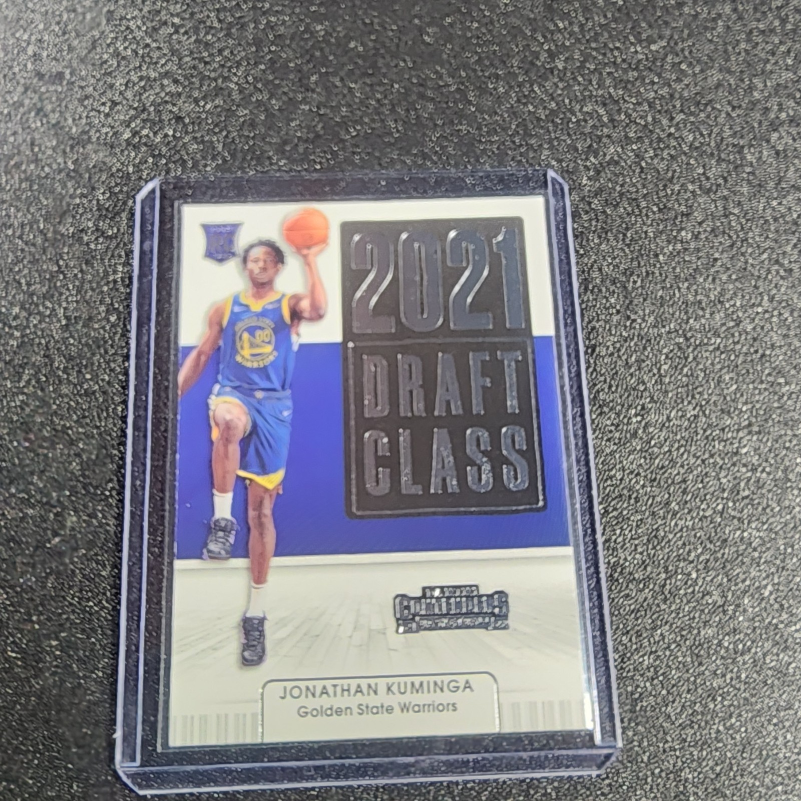 2021-22 Panini Contenders - 2021 Draft Class Contenders Jonathan Kuminga #7 (RC)