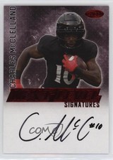 2023 SAGE High Series Next Level Signatures Red Charles McClelland Auto 4z8