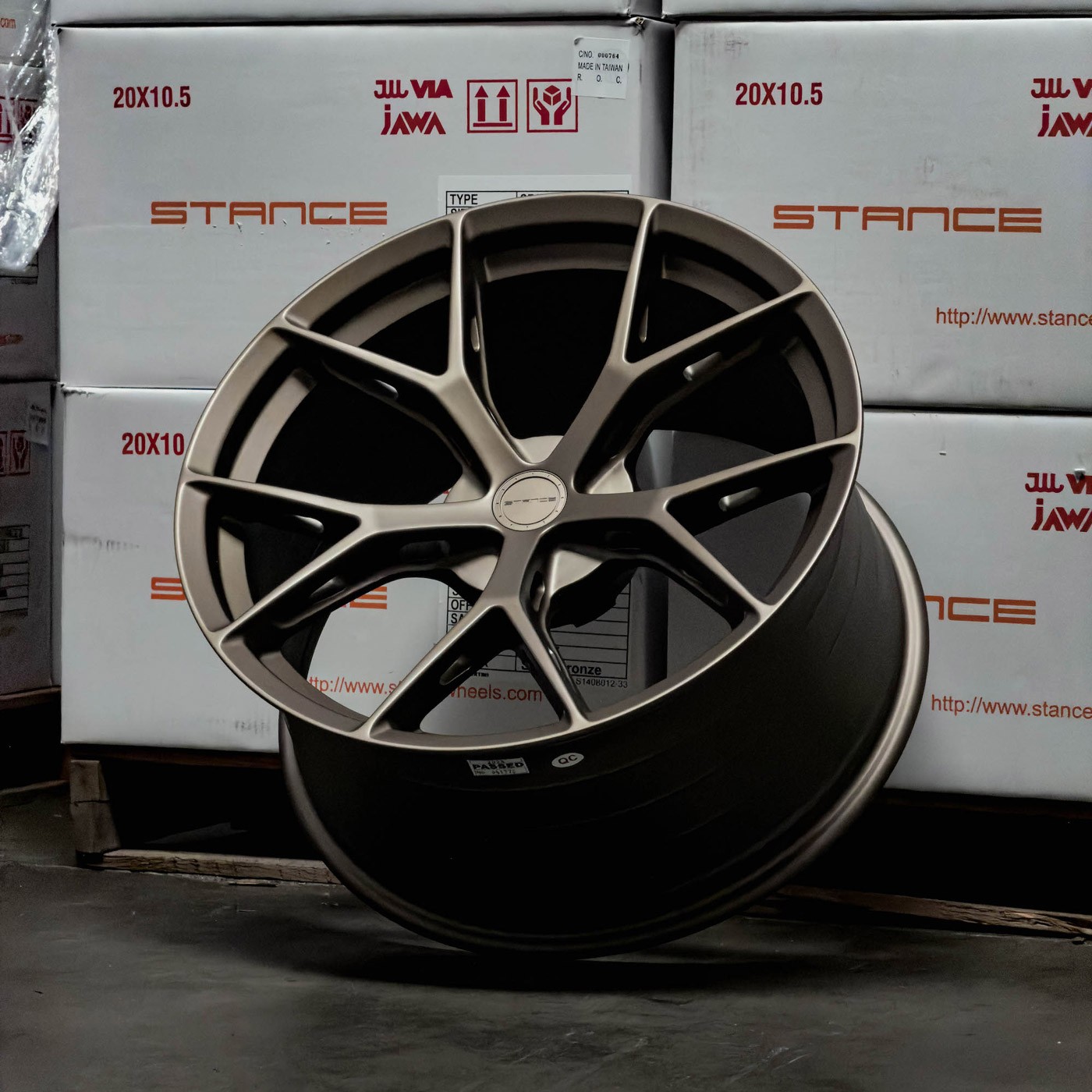 19" Stance SF14 Bronze Concave Wheels Rims Fits Maserati Ghibli