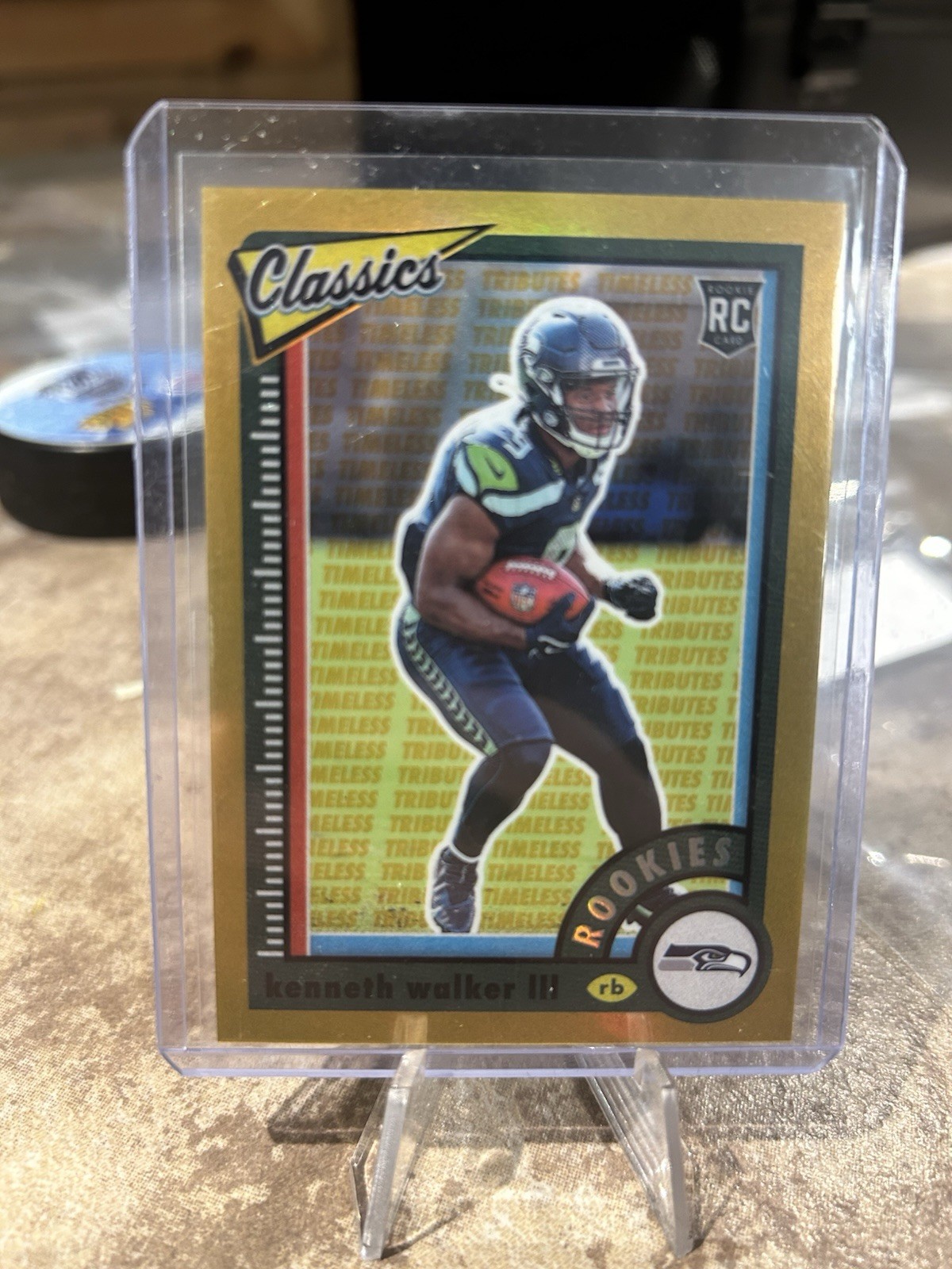2022 Panini Classics - Rookies Kenneth Walker III #158 (RC) /60