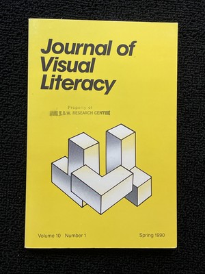 Rare Journal Visual Literacy Vol 10-#1 Academic Visual Spring 1990 E8