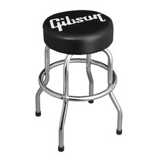 Gibson Premium Playing Stool Standard Logo - Short Chrome
