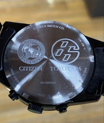 CITIZEN TOYOTA 86 Limited Edition Watch Red Dial Chronograph 860