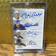 2013-14 Panni Contenders Hull/Hawerchuk/Pronger/Fuhr Autographs