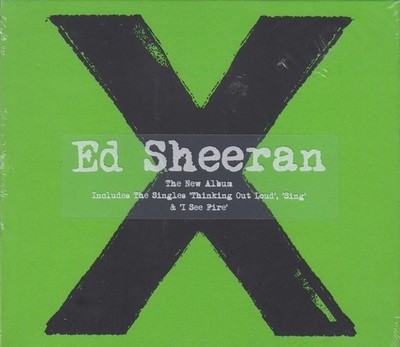 ED SHEERAN X CD Album 2014 NEUWARE IN FOLIE Thinking Out Loud Pop / Softrock Hit