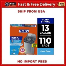 Hefty Ultra Strong 13 Gallon Trash Bags, Tall...