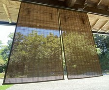 Bastone di bambù schermo Sudare Giappone tatami camera tende da appendere 2 set utensili da tè